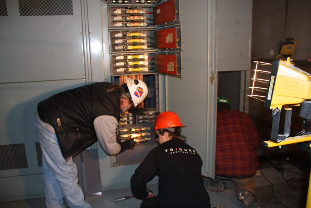 Two Men Working Together
